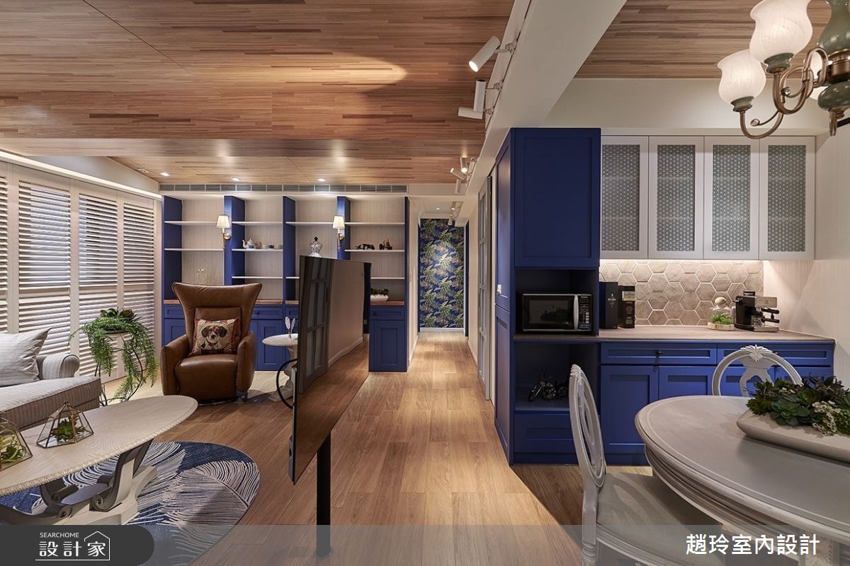 45坪新成屋(5年以下)＿美式風客廳餐廳案例圖片＿趙玲室內設計有限公司＿趙玲_55之9