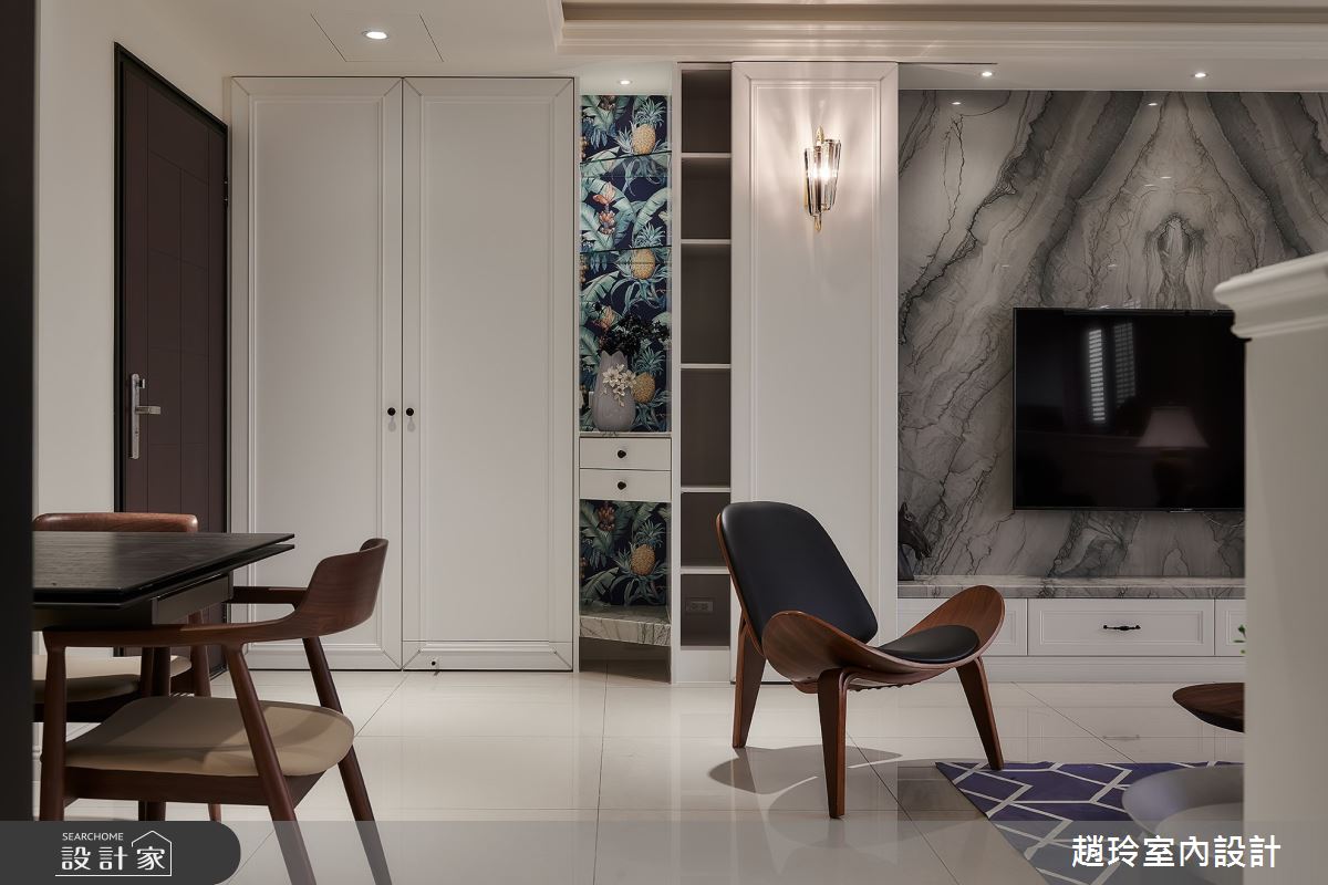 50坪新成屋(5年以下)＿美式風客廳案例圖片＿趙玲室內設計有限公司＿趙玲_56之2