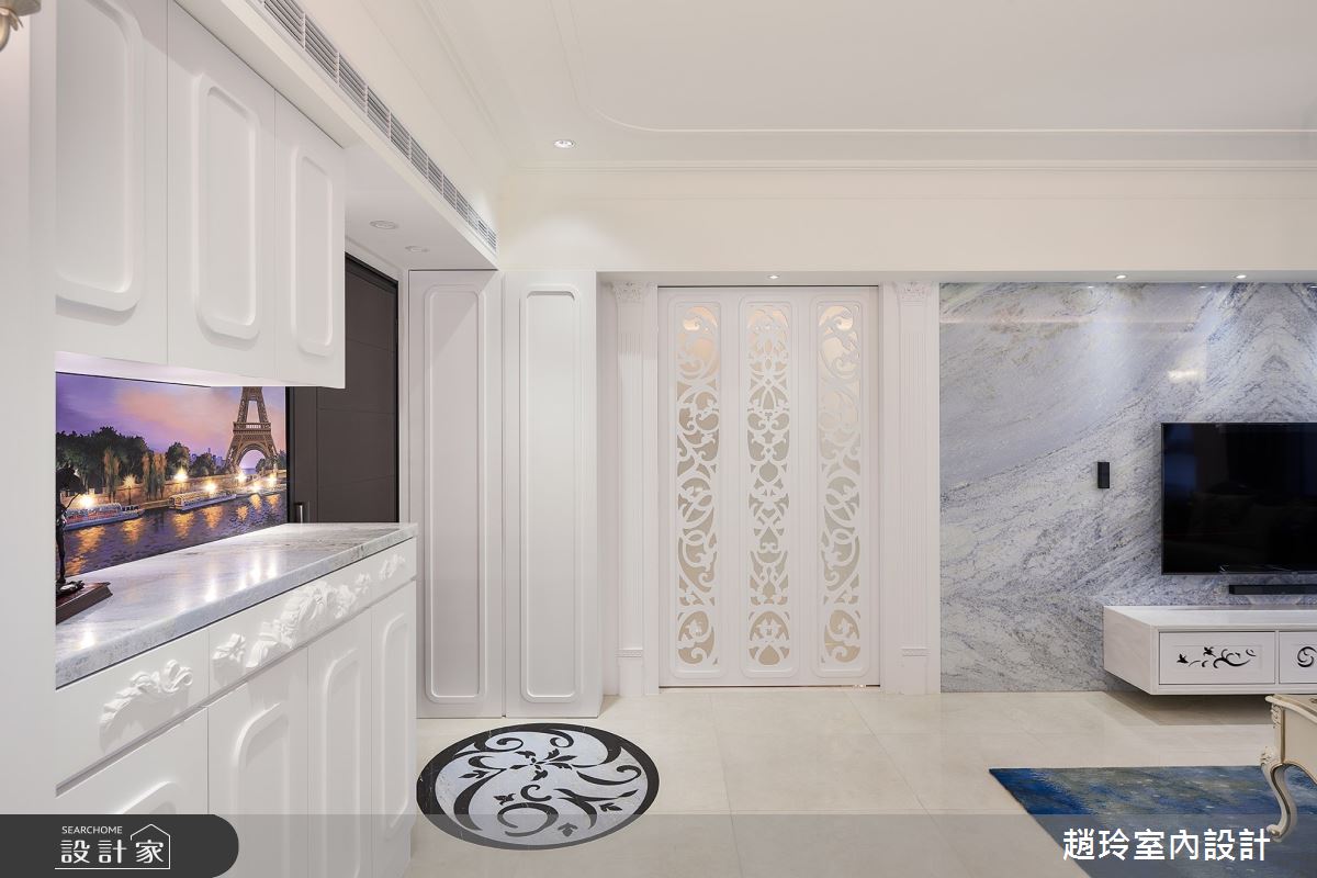 100坪新成屋(5年以下)＿新古典客廳案例圖片＿趙玲室內設計有限公司＿趙玲_58之7