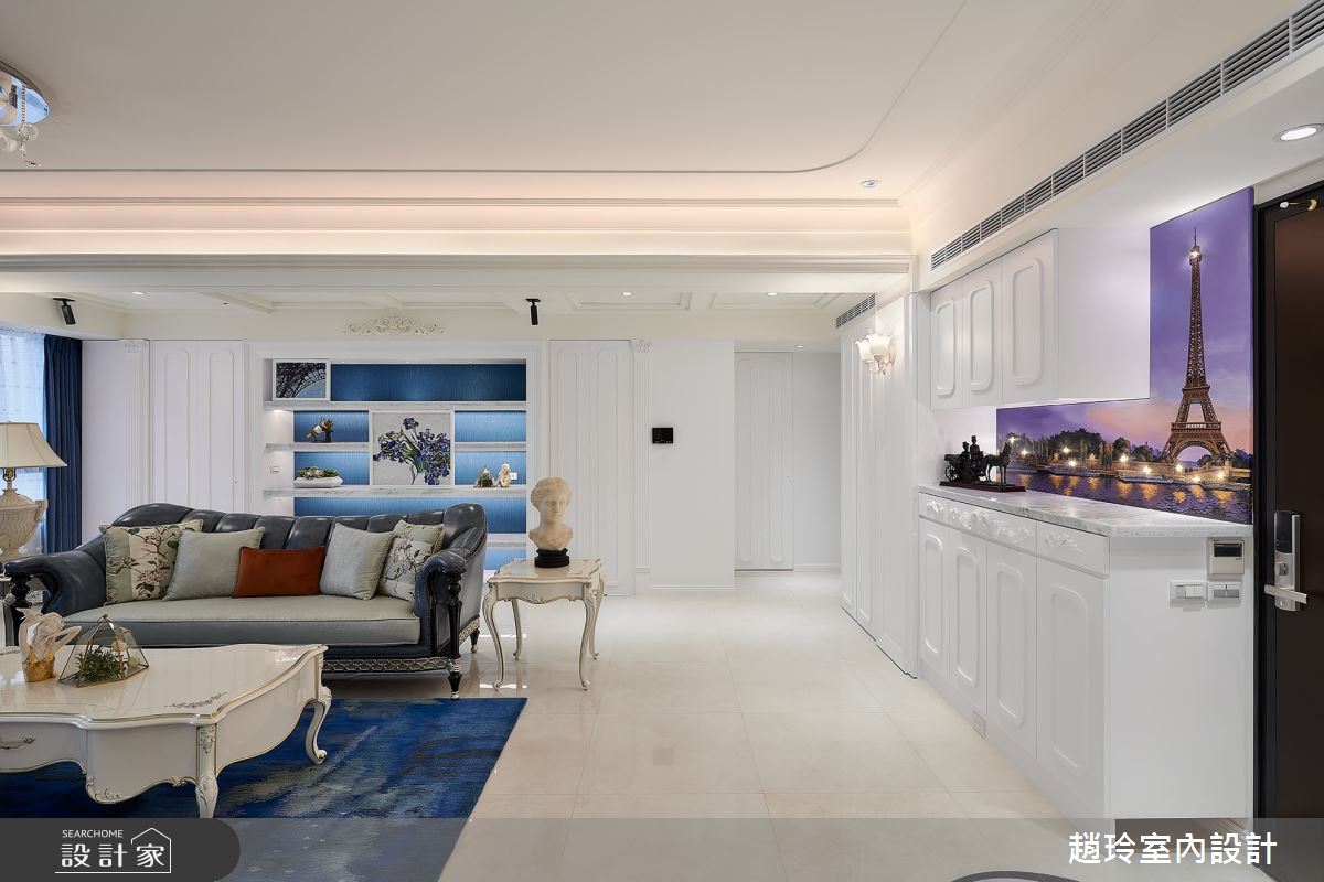 100坪新成屋(5年以下)＿新古典客廳案例圖片＿趙玲室內設計有限公司＿趙玲_58之9