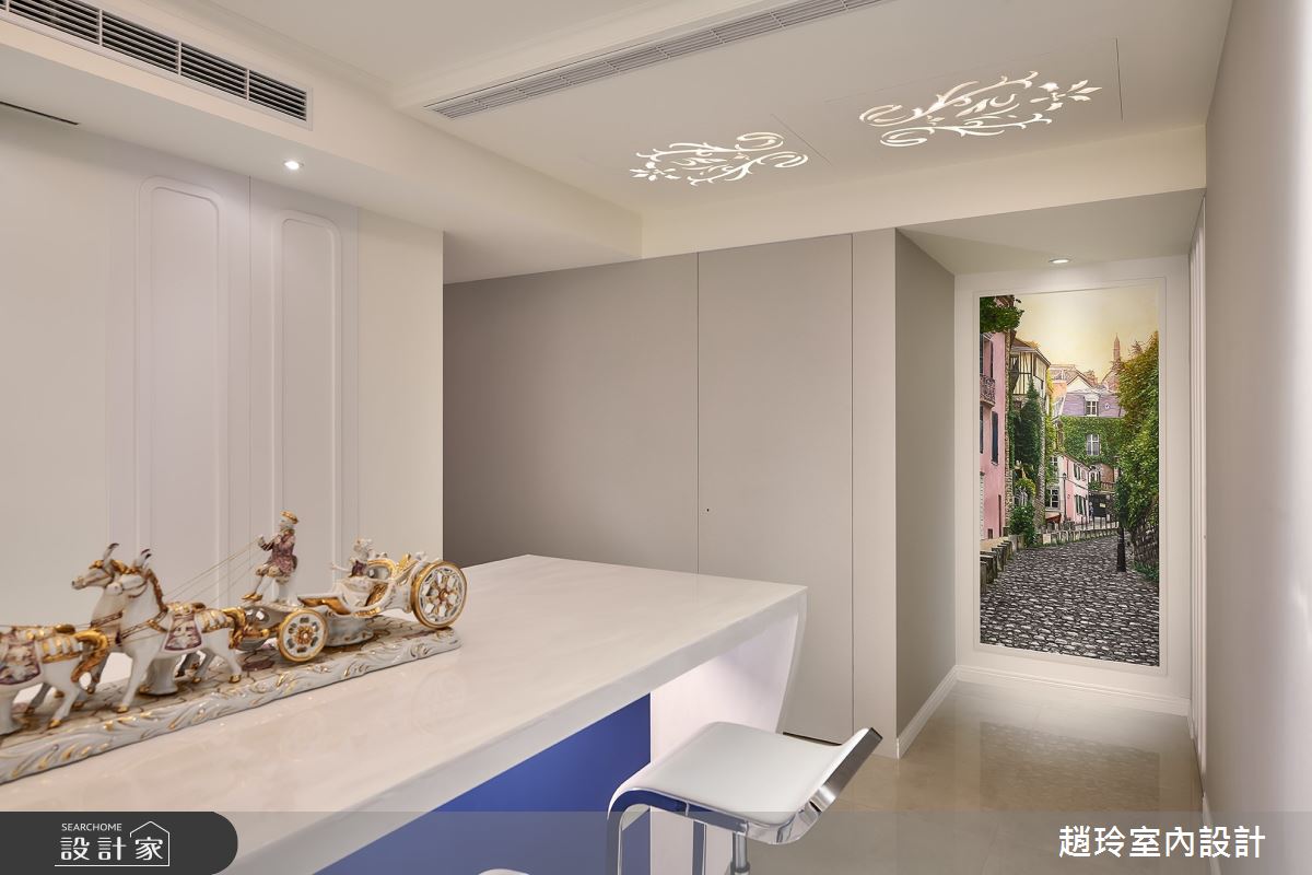 100坪新成屋(5年以下)＿新古典吧檯案例圖片＿趙玲室內設計有限公司＿趙玲_58之3