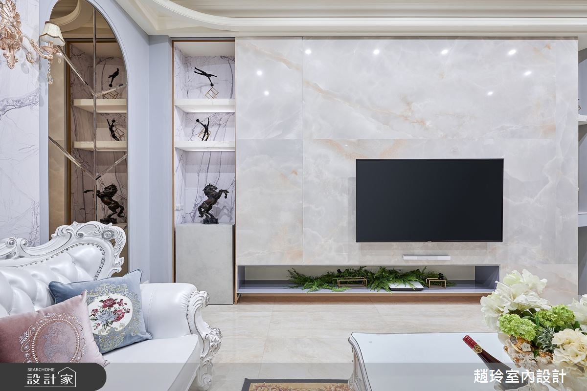 125坪新成屋(5年以下)＿新古典客廳案例圖片＿趙玲室內設計有限公司＿趙玲_60之3