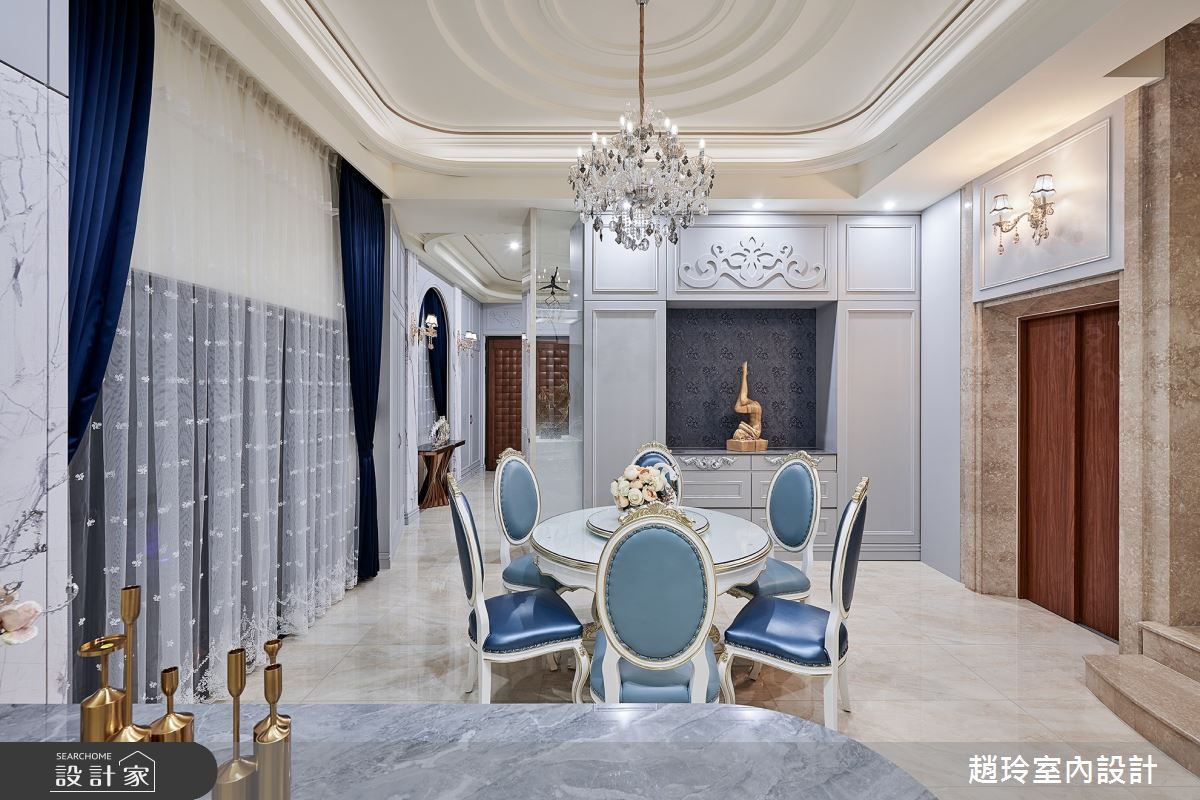 125坪新成屋(5年以下)＿新古典餐廳案例圖片＿趙玲室內設計有限公司＿趙玲_60之9