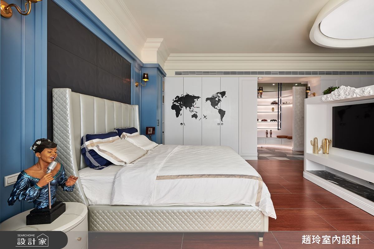125坪新成屋(5年以下)＿新古典臥室案例圖片＿趙玲室內設計有限公司＿趙玲_60之13