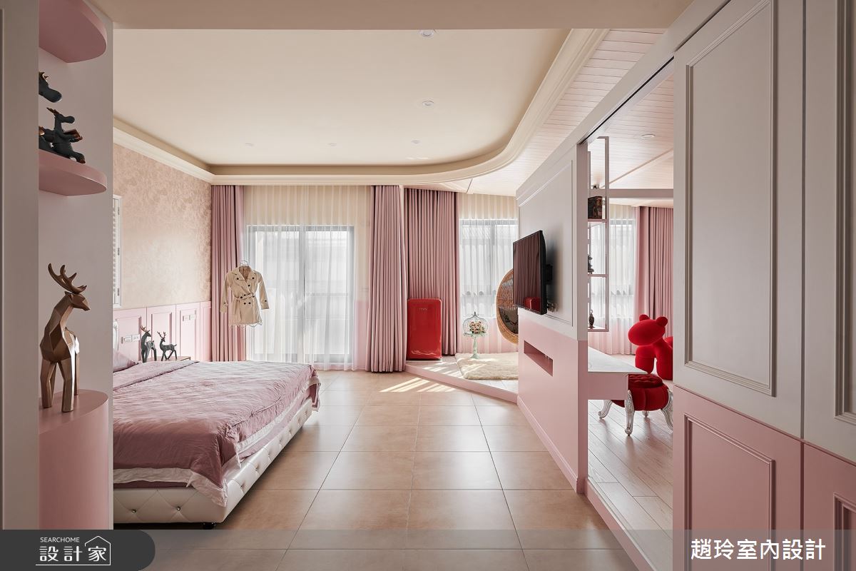 125坪新成屋(5年以下)＿新古典臥室案例圖片＿趙玲室內設計有限公司＿趙玲_60之19