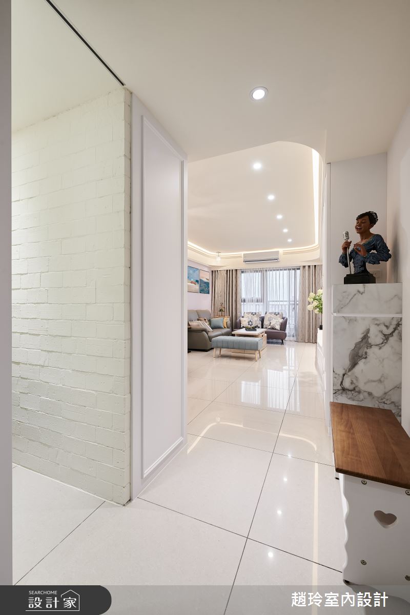 60坪新成屋(5年以下)＿新古典玄關案例圖片＿趙玲室內設計有限公司＿趙玲_61之3