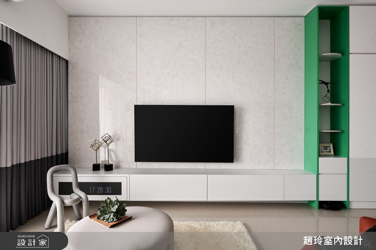 40坪新成屋(5年以下)＿現代風客廳案例圖片＿趙玲室內設計有限公司＿趙玲_62之7