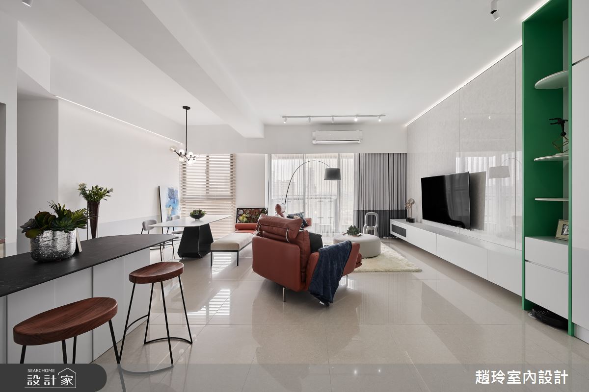 40坪新成屋(5年以下)＿現代風客廳案例圖片＿趙玲室內設計有限公司＿趙玲_62之3
