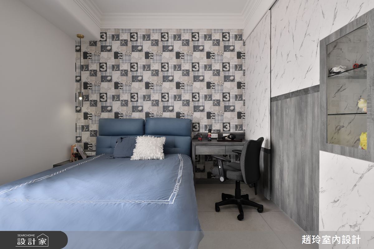80坪中古屋(5~15年)＿新古典臥室案例圖片＿趙玲室內設計有限公司＿趙玲_65之18