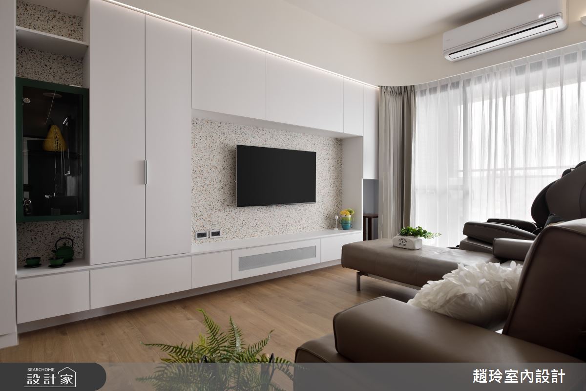 28坪新成屋(5年以下)＿簡約風客廳案例圖片＿趙玲室內設計有限公司＿趙玲_67之6