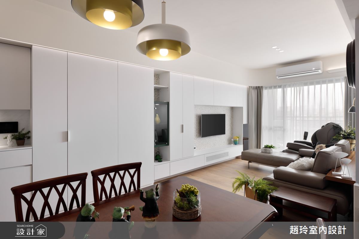 28坪新成屋(5年以下)＿簡約風餐廳案例圖片＿趙玲室內設計有限公司＿趙玲_67之7