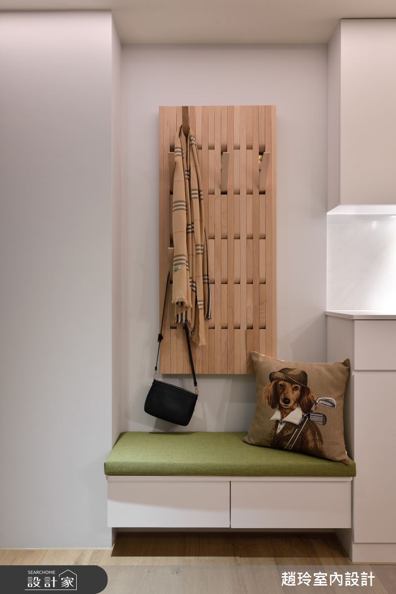 28坪新成屋(5年以下)＿簡約風玄關案例圖片＿趙玲室內設計有限公司＿趙玲_67之1