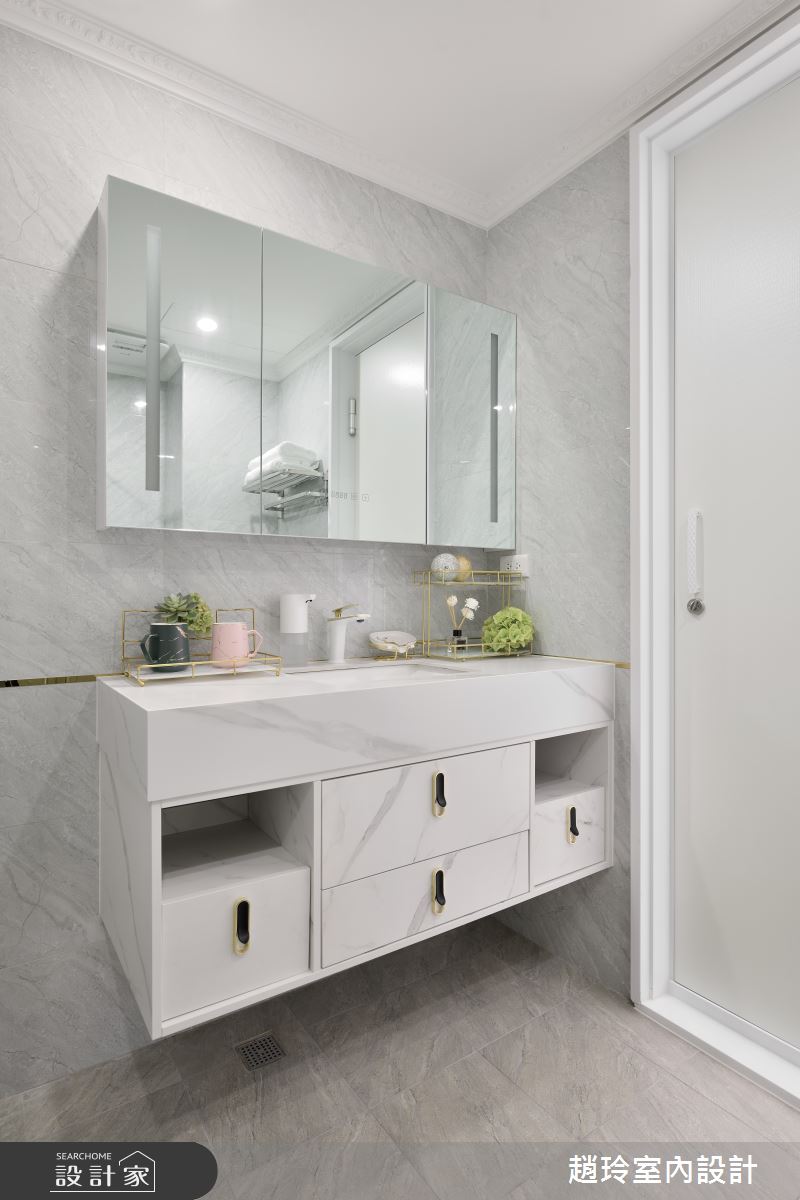 85坪毛胚屋＿新古典浴室案例圖片＿趙玲室內設計有限公司＿趙玲_68之22