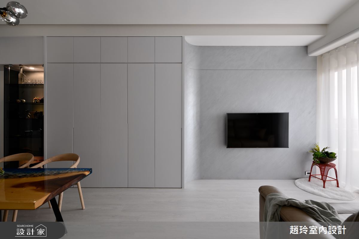 25坪新成屋(5年以下)＿北歐風客廳餐廳案例圖片＿趙玲室內設計有限公司＿趙玲_69之2