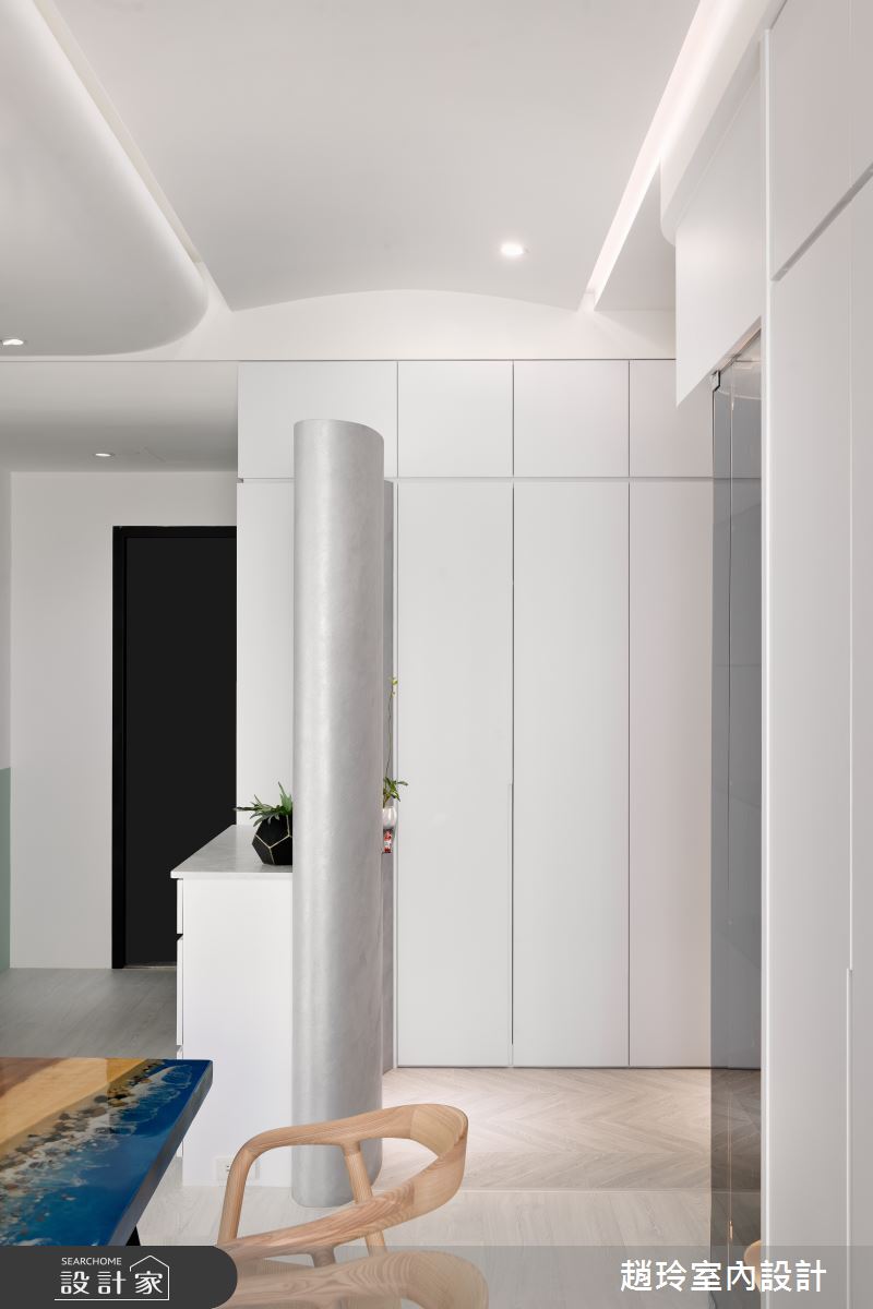 25坪新成屋(5年以下)＿北歐風玄關案例圖片＿趙玲室內設計有限公司＿趙玲_69之12