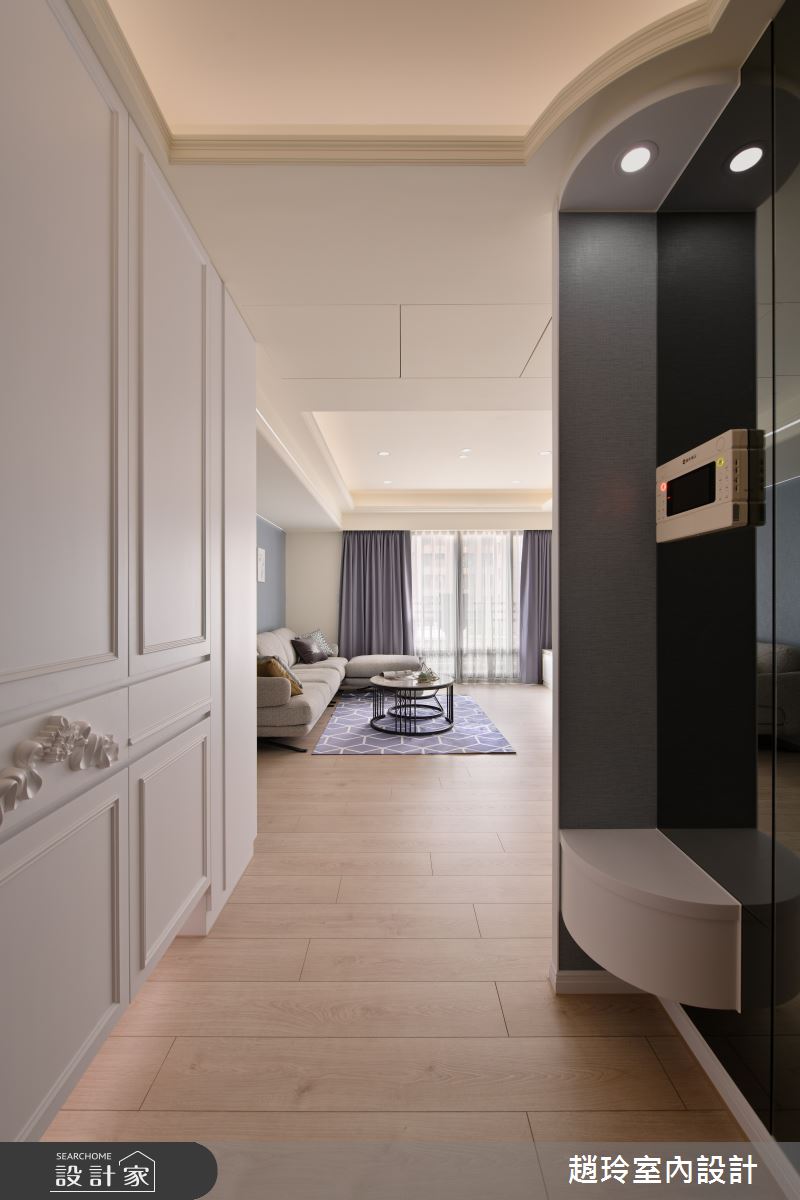 38坪中古屋(5~15年)＿新古典玄關客廳案例圖片＿趙玲室內設計有限公司＿趙玲_71之1