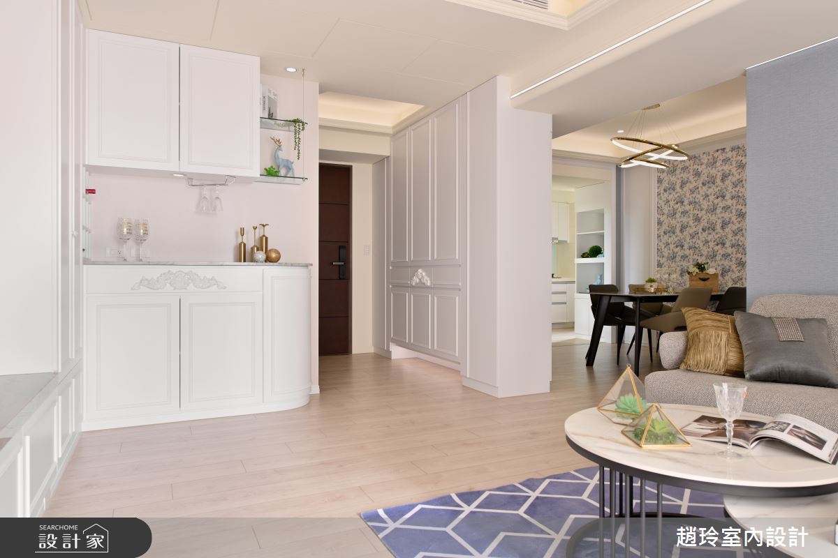38坪中古屋(5~15年)＿新古典玄關客廳餐廳案例圖片＿趙玲室內設計有限公司＿趙玲_71之5