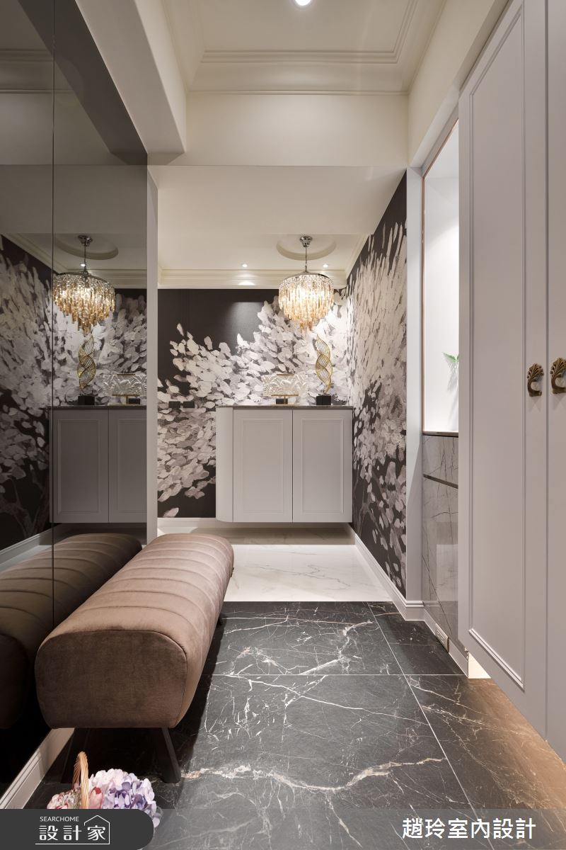 35坪新成屋(5年以下)＿新古典玄關案例圖片＿趙玲室內設計有限公司＿趙玲_72之3