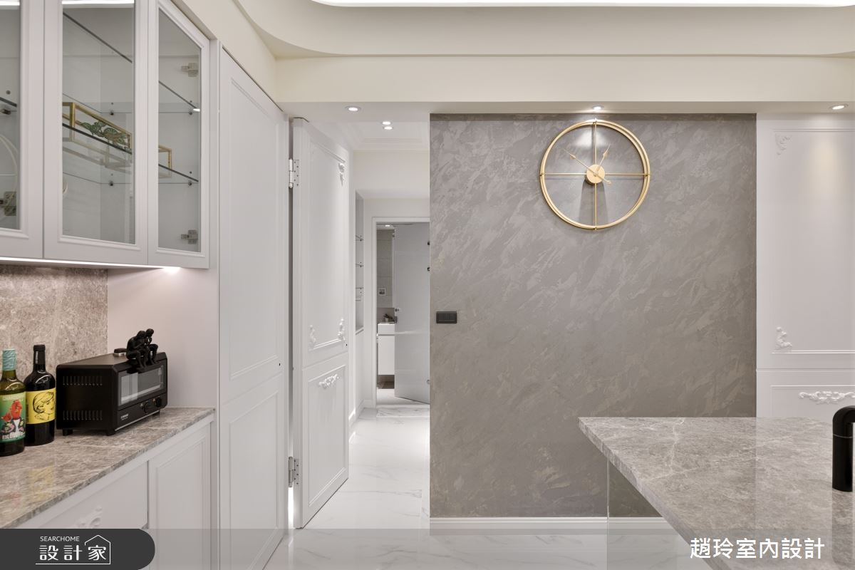 35坪新成屋(5年以下)＿新古典餐廳走廊案例圖片＿趙玲室內設計有限公司＿趙玲_72之13