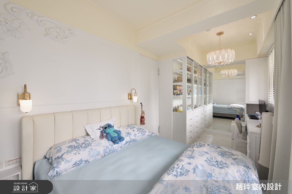 35坪新成屋(5年以下)＿新古典臥室案例圖片＿趙玲室內設計有限公司＿趙玲_72之23