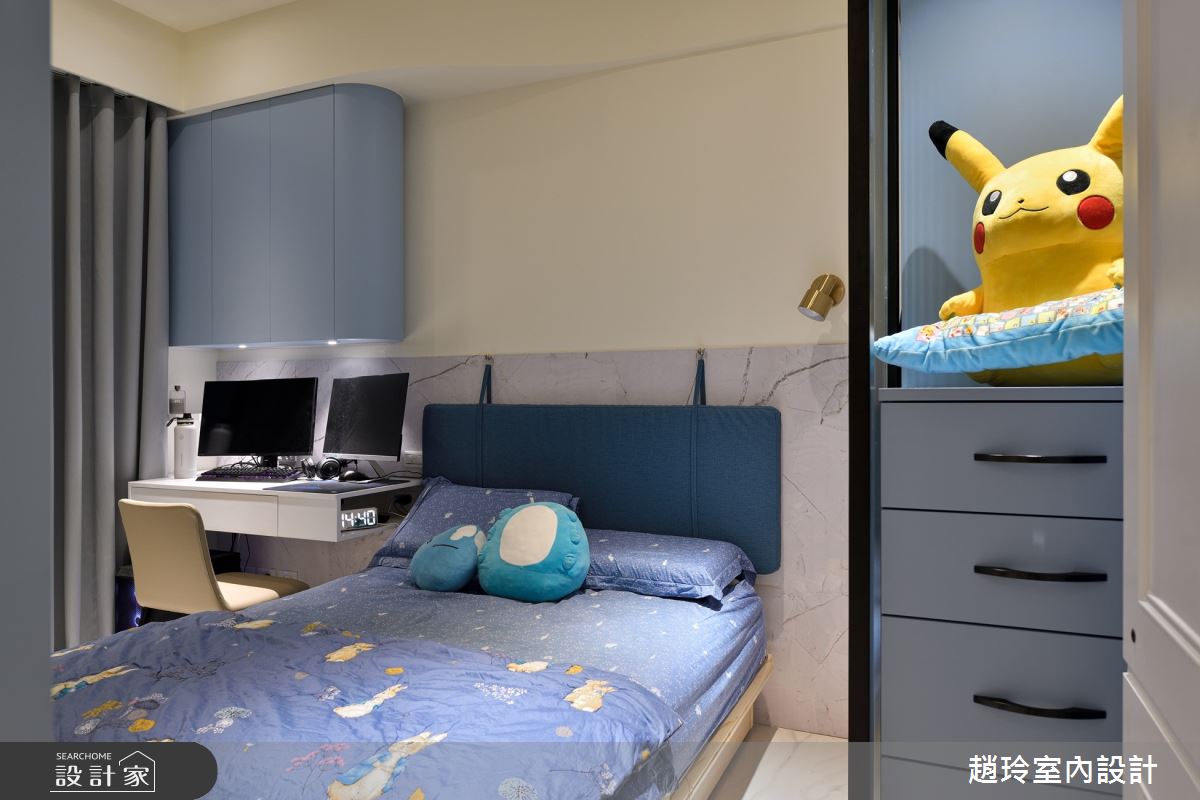 35坪新成屋(5年以下)＿新古典臥室案例圖片＿趙玲室內設計有限公司＿趙玲_72之34