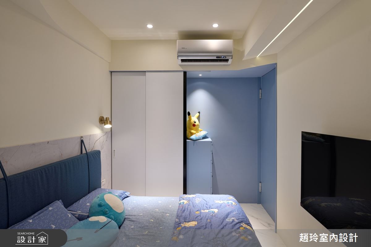 35坪新成屋(5年以下)＿新古典臥室案例圖片＿趙玲室內設計有限公司＿趙玲_72之35