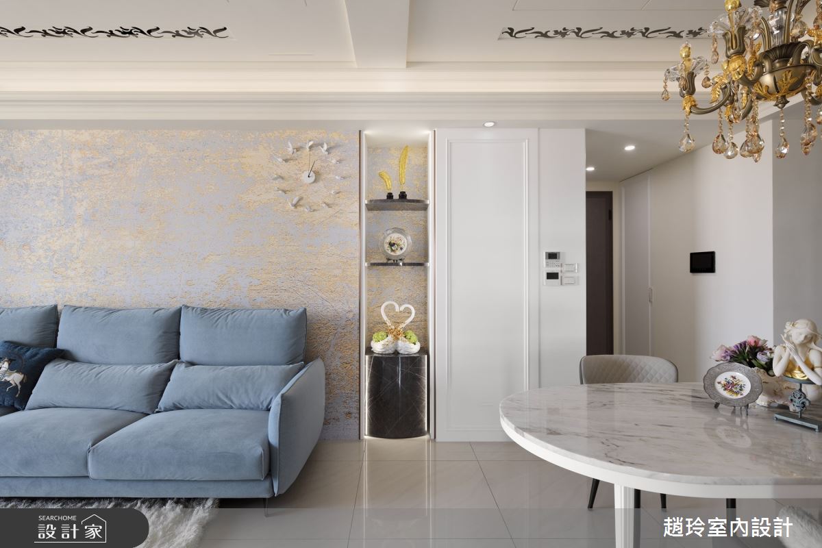 35坪＿新古典客廳餐廳案例圖片＿趙玲室內設計有限公司＿趙玲_74之14