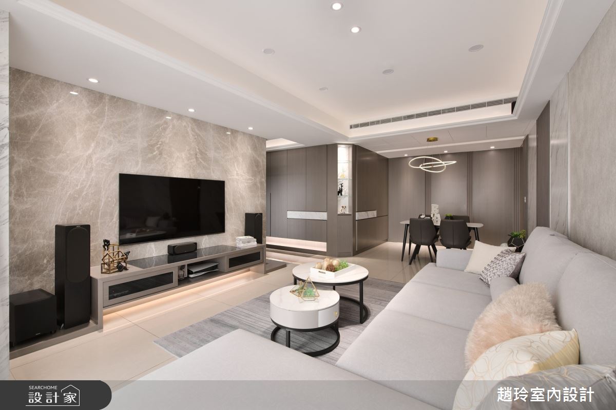 30坪預售屋＿現代風客廳餐廳案例圖片＿趙玲室內設計有限公司＿趙玲_75之9