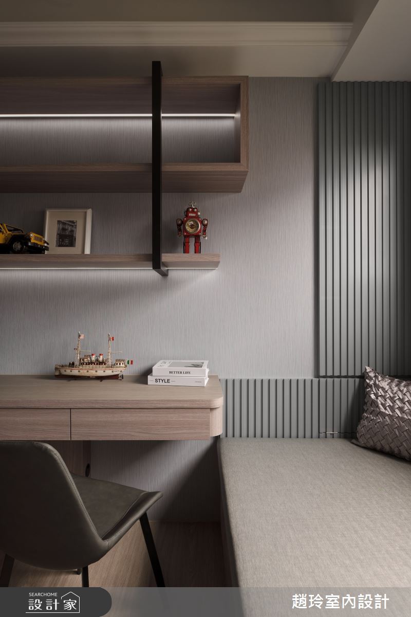30坪預售屋＿現代風書房臥榻案例圖片＿趙玲室內設計有限公司＿趙玲_75之14