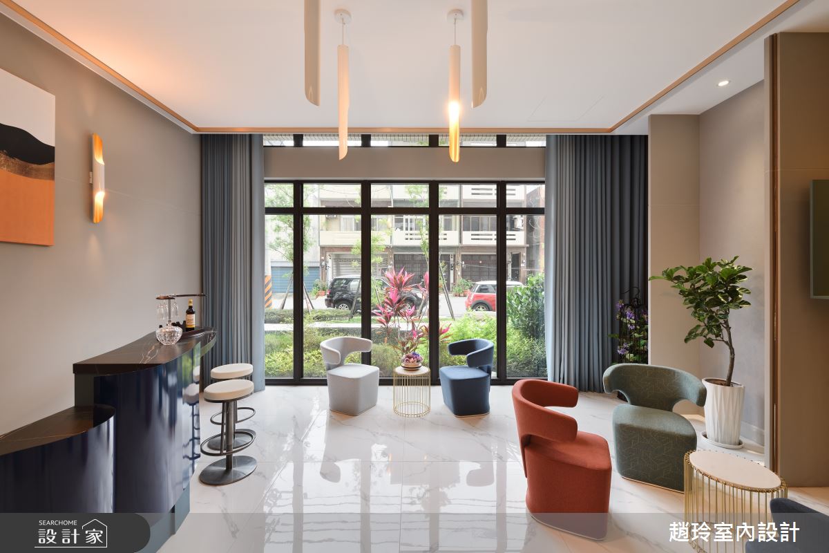 100坪新成屋(5年以下)＿混搭風商業空間案例圖片＿趙玲室內設計有限公司＿趙玲_77之26