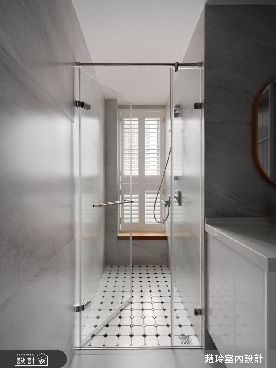 80坪新成屋(5年以下)＿新古典浴室案例圖片＿趙玲室內設計有限公司＿趙玲_78之33