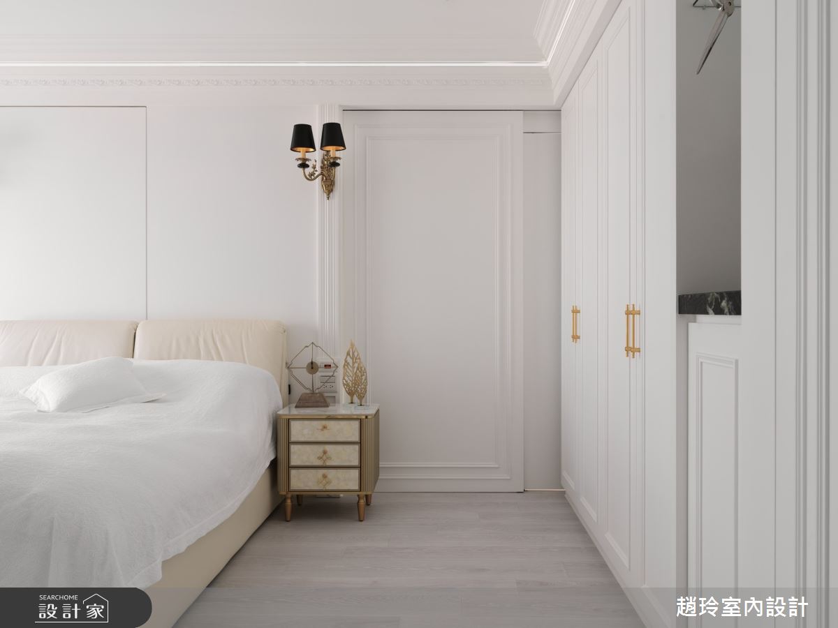 80坪新成屋(5年以下)＿新古典臥室案例圖片＿趙玲室內設計有限公司＿趙玲_78之18