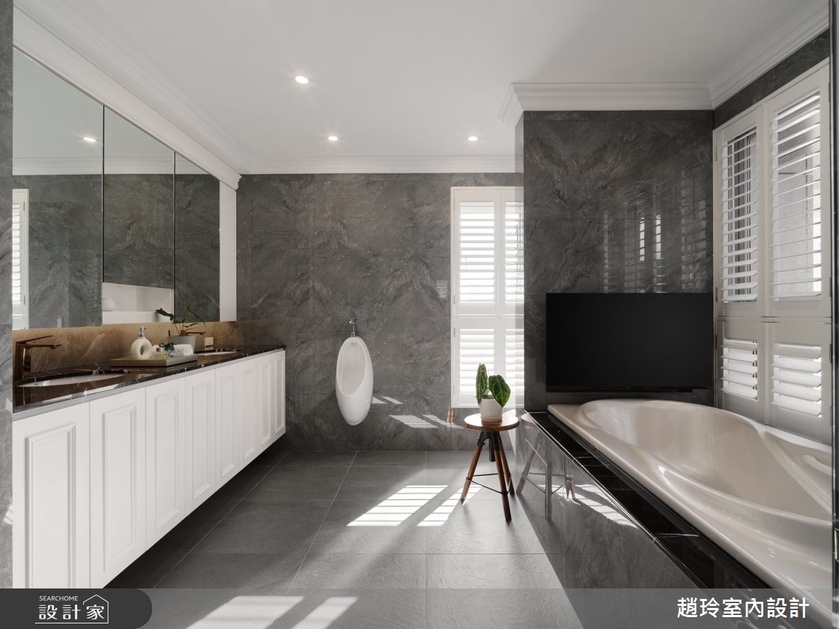 80坪新成屋(5年以下)＿新古典浴室案例圖片＿趙玲室內設計有限公司＿趙玲_78之26