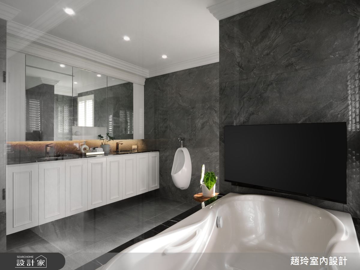 80坪新成屋(5年以下)＿新古典浴室案例圖片＿趙玲室內設計有限公司＿趙玲_78之25