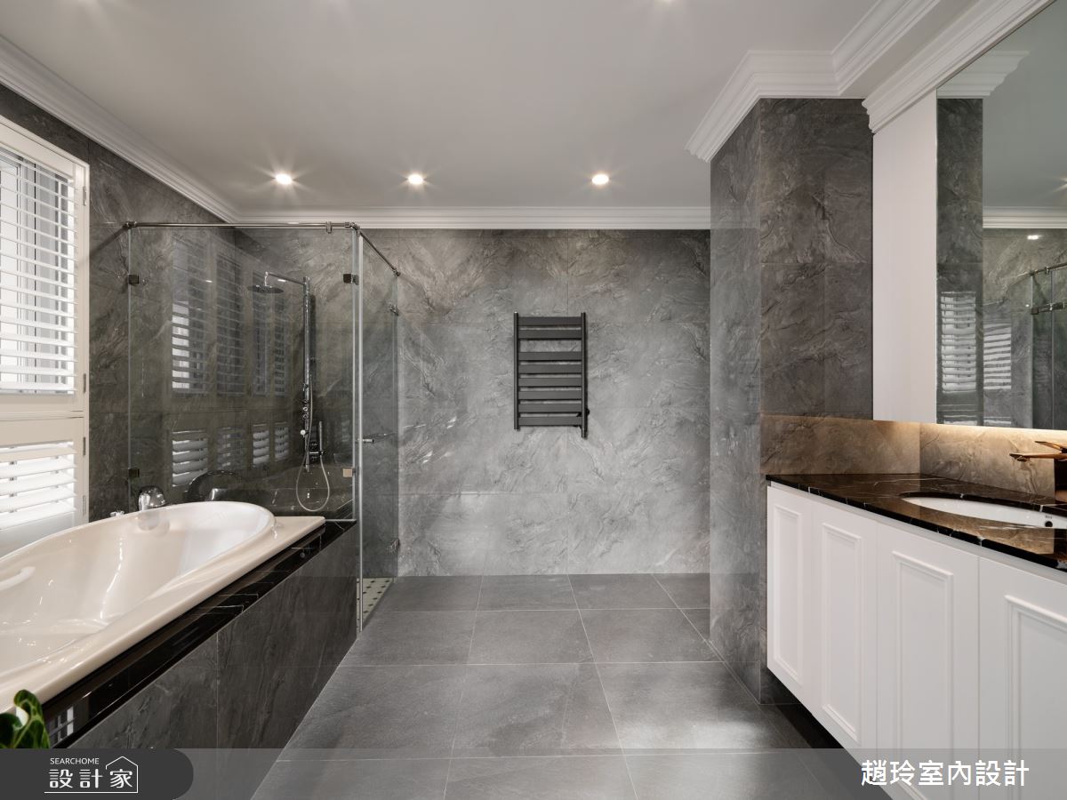 80坪新成屋(5年以下)＿新古典浴室案例圖片＿趙玲室內設計有限公司＿趙玲_78之28