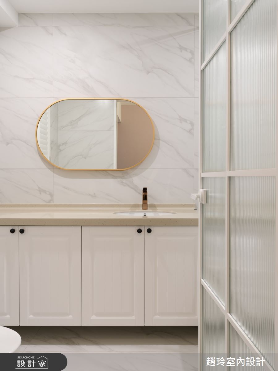 80坪新成屋(5年以下)＿新古典浴室案例圖片＿趙玲室內設計有限公司＿趙玲_78之35