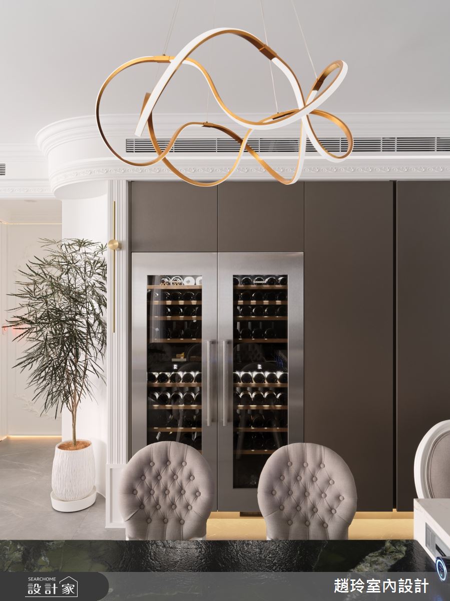 80坪新成屋(5年以下)＿新古典餐廳案例圖片＿趙玲室內設計有限公司＿趙玲_78之13