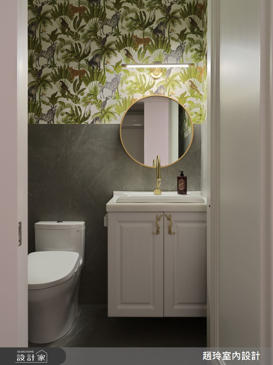 80坪新成屋(5年以下)＿新古典浴室案例圖片＿趙玲室內設計有限公司＿趙玲_78之36