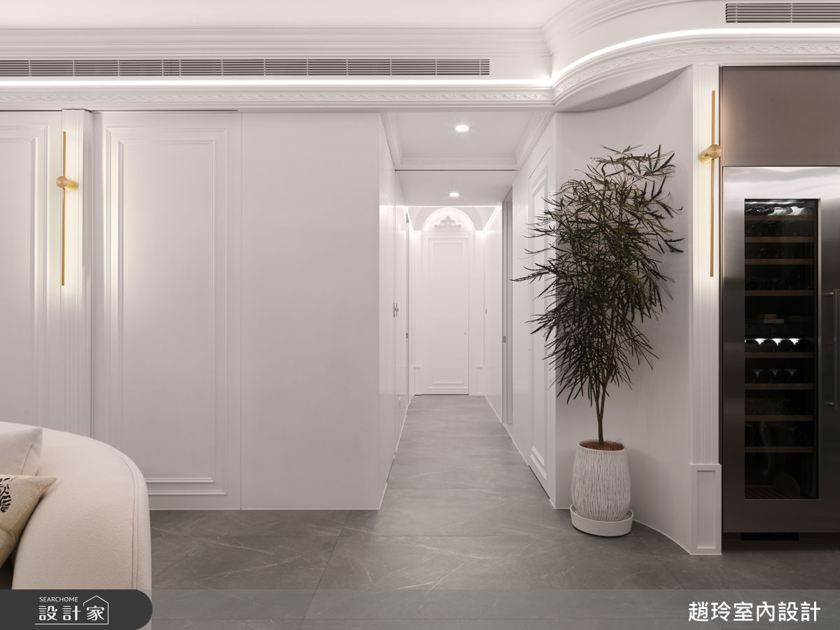 80坪新成屋(5年以下)＿新古典客廳案例圖片＿趙玲室內設計有限公司＿趙玲_78之9