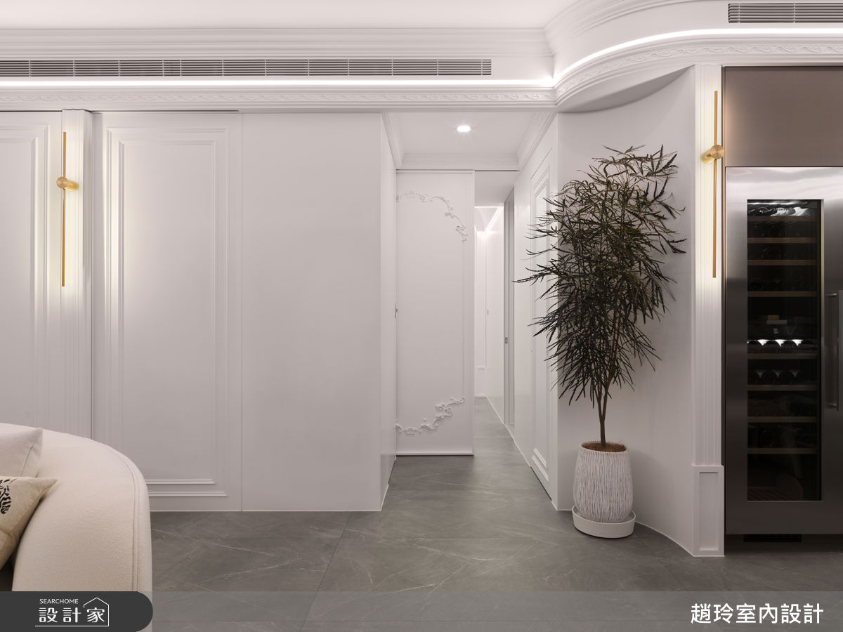 80坪新成屋(5年以下)＿新古典客廳案例圖片＿趙玲室內設計有限公司＿趙玲_78之10