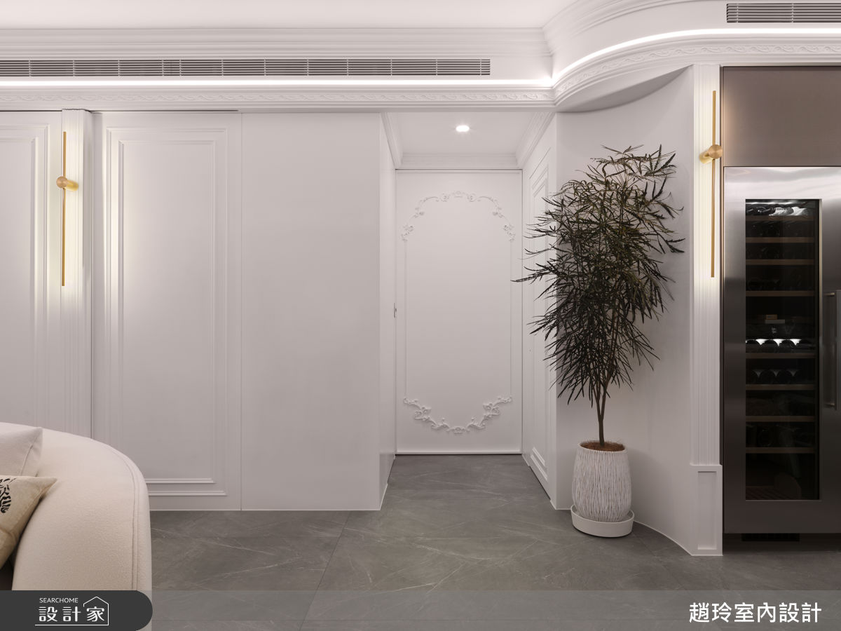 80坪新成屋(5年以下)＿新古典客廳案例圖片＿趙玲室內設計有限公司＿趙玲_78之11