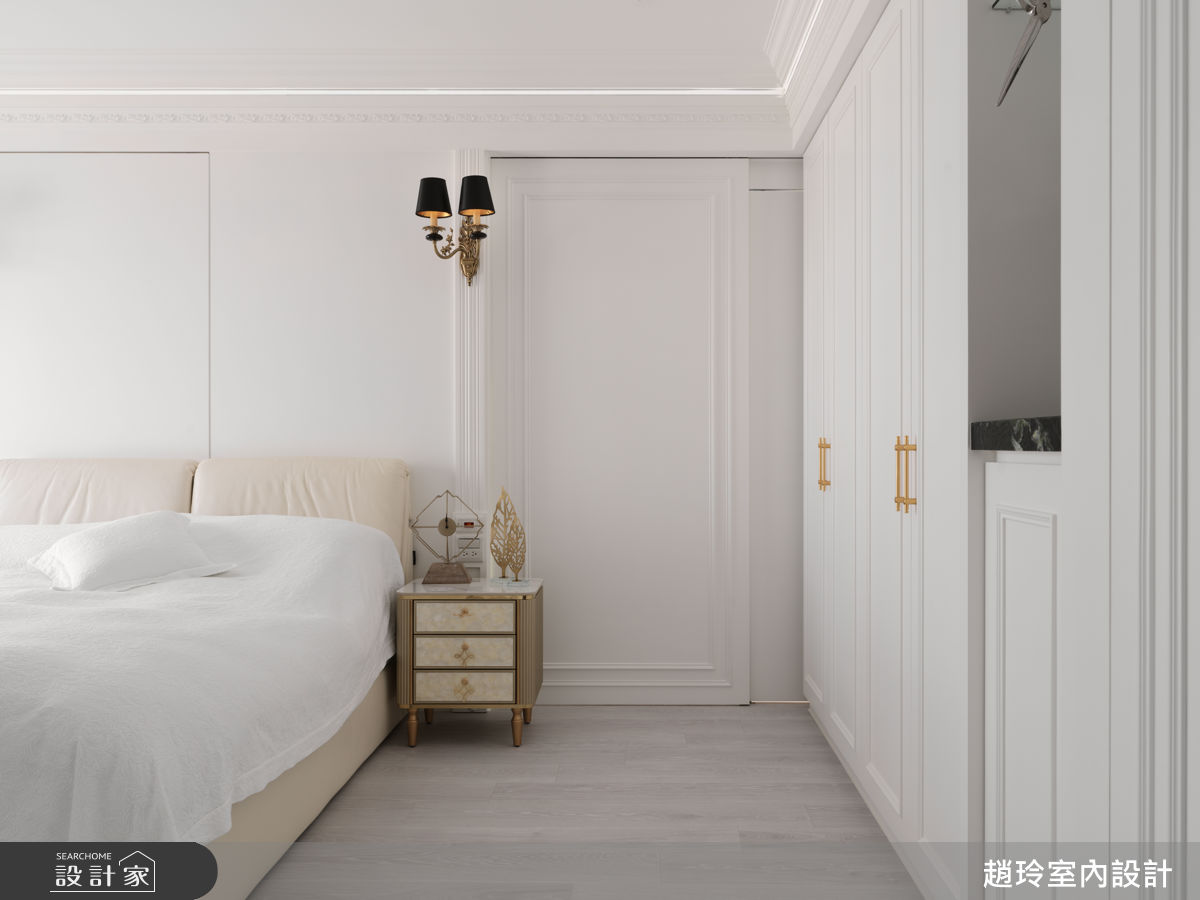 80坪新成屋(5年以下)＿新古典臥室案例圖片＿趙玲室內設計有限公司＿趙玲_78之16