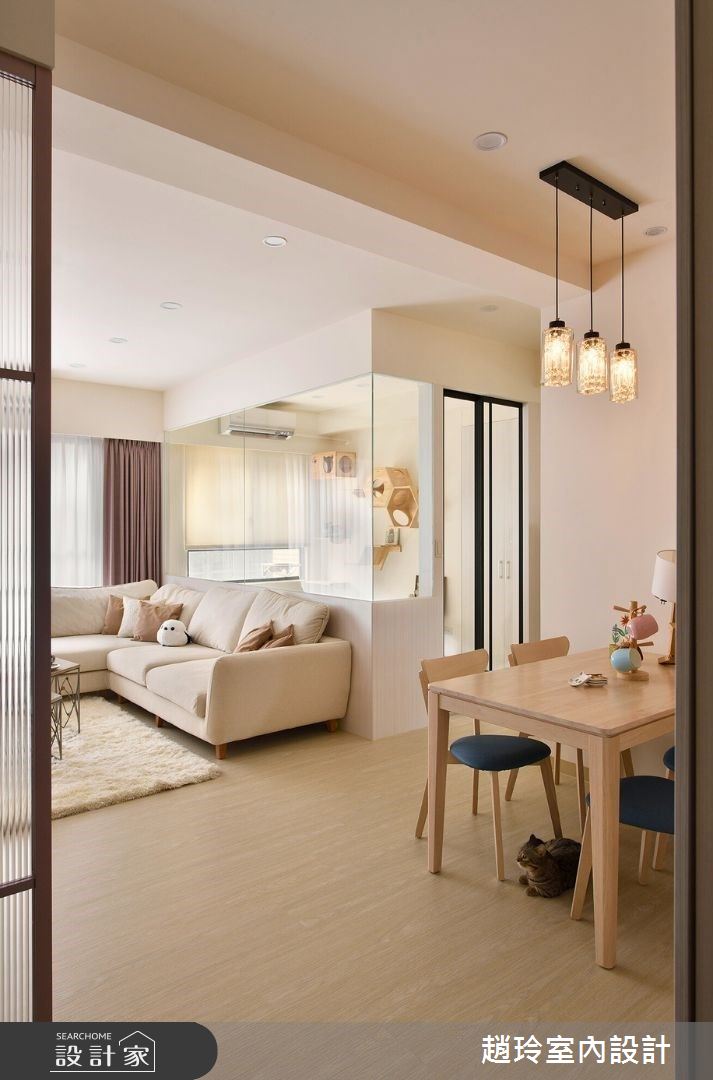 21坪中古屋(5~15年)＿現代風客廳餐廳案例圖片＿趙玲室內設計有限公司＿趙玲_79之2