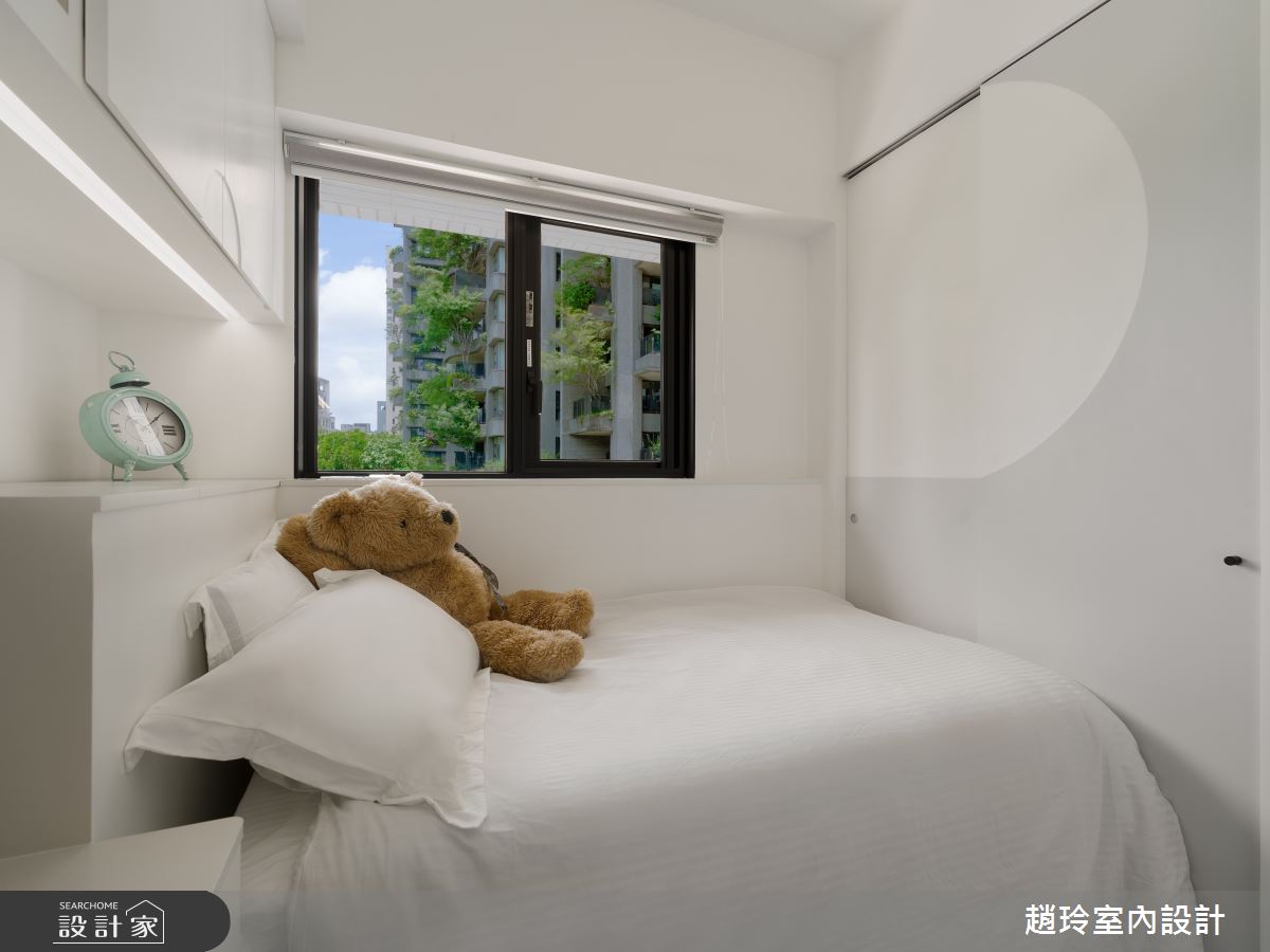35坪新成屋(5年以下)＿新古典臥室案例圖片＿趙玲室內設計有限公司＿趙玲_80之24