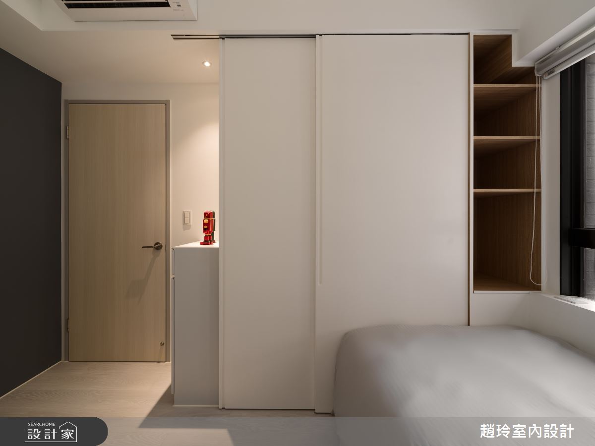 35坪新成屋(5年以下)＿新古典臥室案例圖片＿趙玲室內設計有限公司＿趙玲_80之28