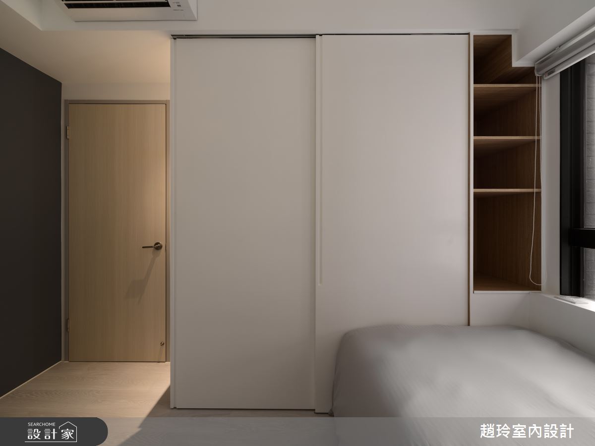 35坪新成屋(5年以下)＿新古典臥室案例圖片＿趙玲室內設計有限公司＿趙玲_80之29