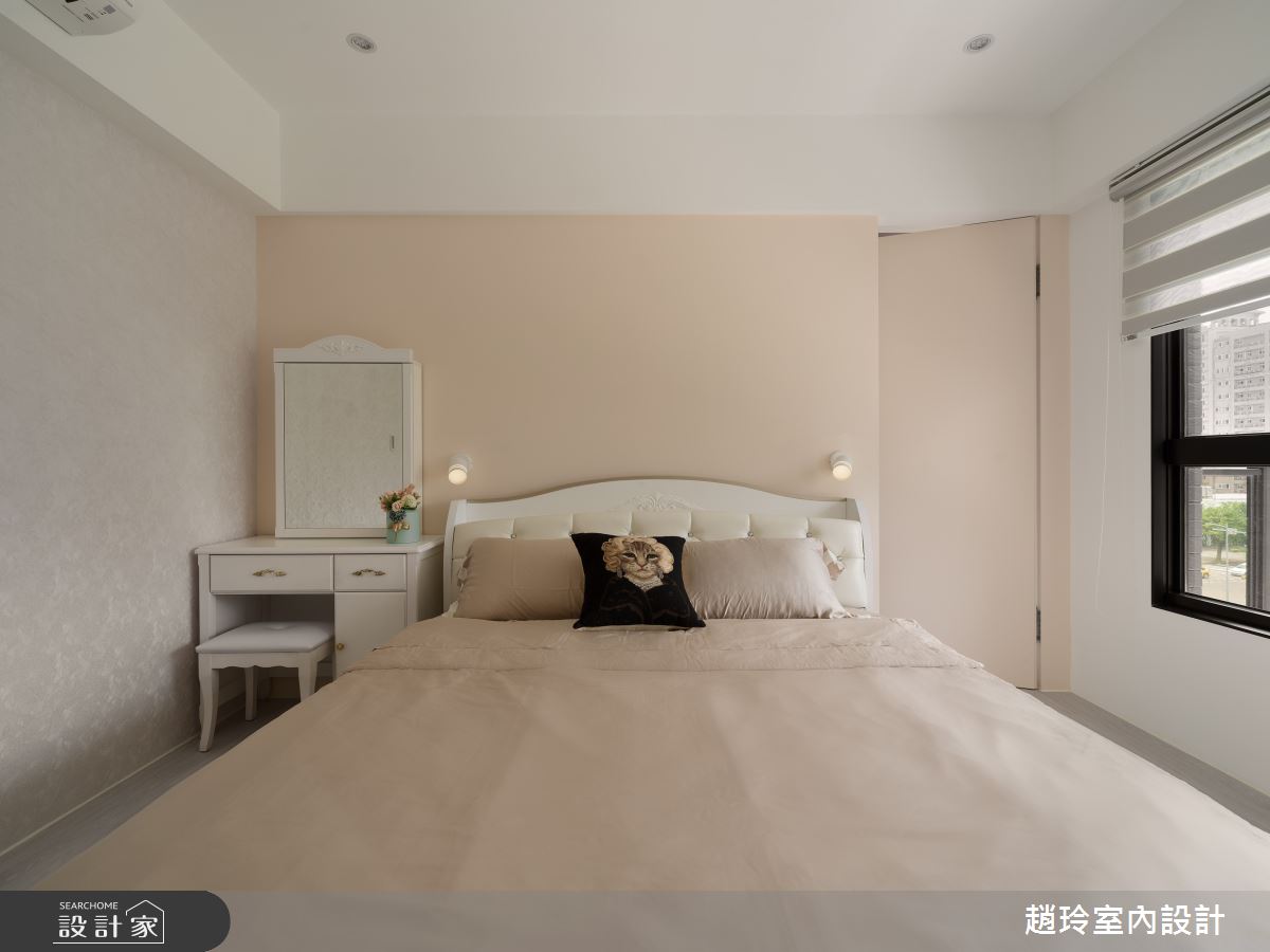 35坪新成屋(5年以下)＿新古典臥室案例圖片＿趙玲室內設計有限公司＿趙玲_80之18