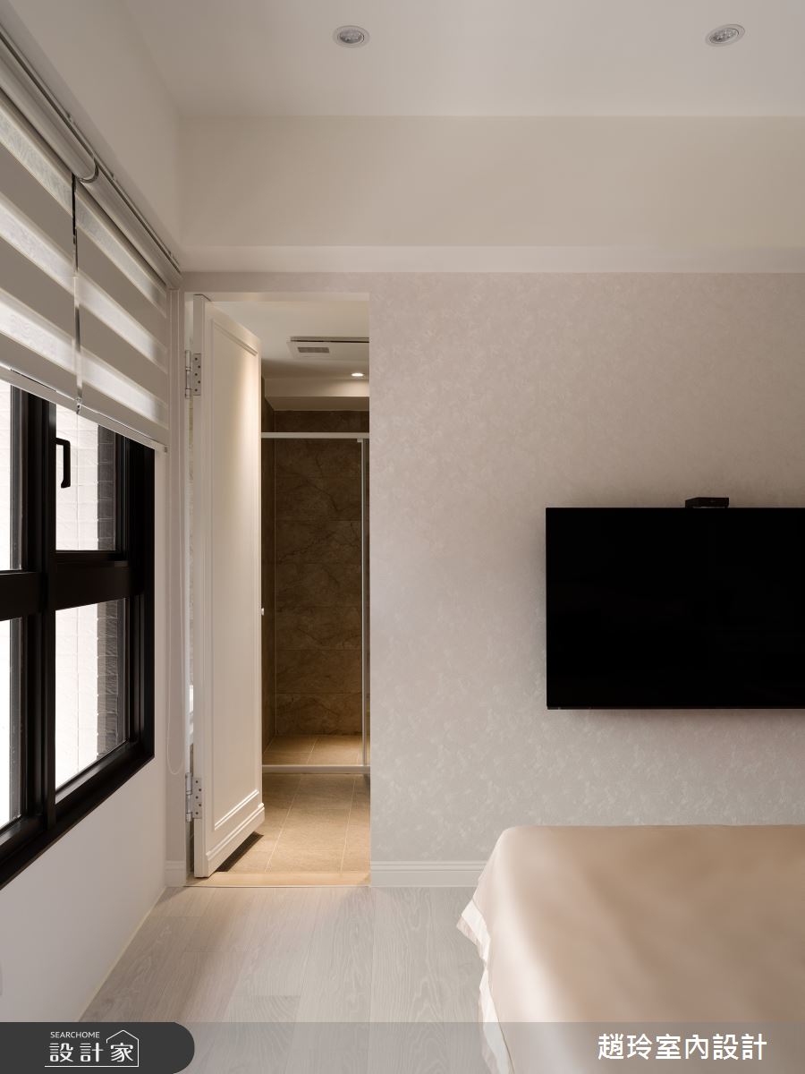 35坪新成屋(5年以下)＿新古典臥室案例圖片＿趙玲室內設計有限公司＿趙玲_80之22