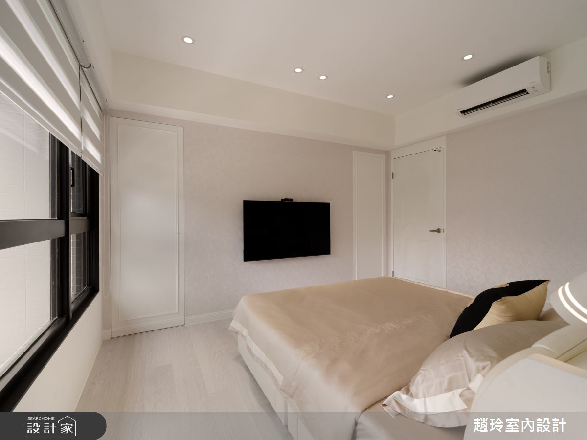 35坪新成屋(5年以下)＿新古典臥室案例圖片＿趙玲室內設計有限公司＿趙玲_80之21