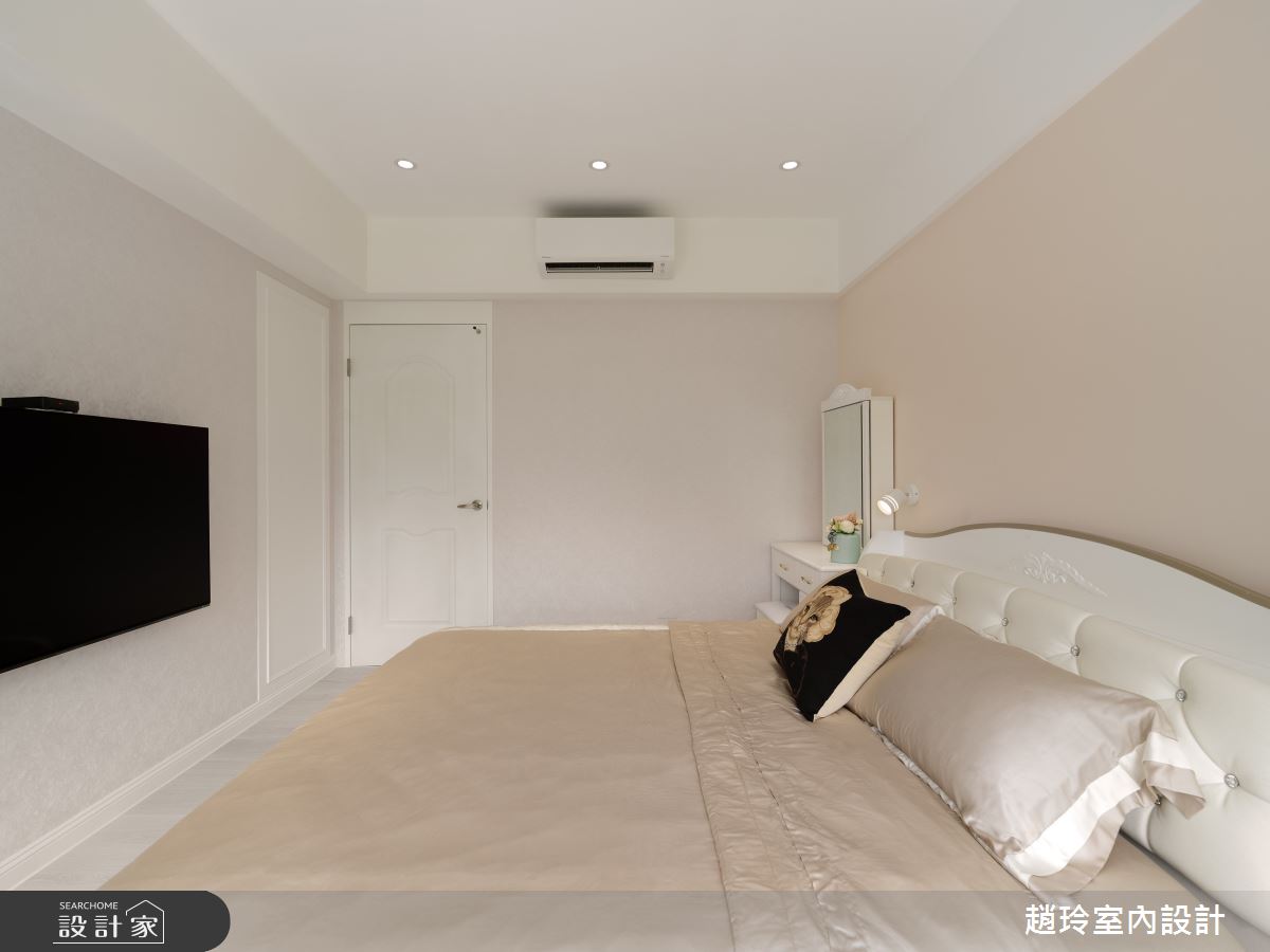 35坪新成屋(5年以下)＿新古典臥室案例圖片＿趙玲室內設計有限公司＿趙玲_80之23